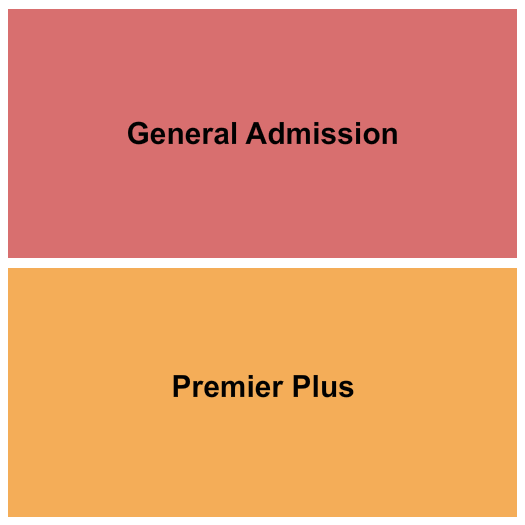 Seating chart for Union Stage